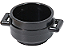 Caldeirão 3x3x1 e 3/4 com alças Preto - Imagem 1