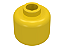 Cabeça (Simples) sem pinturas - Pino Aberto Bloqueado - Amarela - Imagem 1