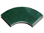 Placa Lisa Redonda de Canto 2x2 Verde Escuro - Imagem 1