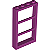 Janela 1x4x6 com 3 painéis Magenta - Imagem 1