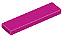 Placa Lisa  1x4 Magenta - Imagem 1