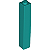 Tijolo 1x1x5 Azul Turquesa - Imagem 1