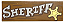 Placa Lisa 2x6 Com Desenho de Estrela e escrita 'SHERIFF' Medium Nougat - Imagem 1