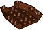 Cunha Invertida 6x6 Tripla Marrom - Imagem 1