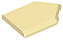 Placa modificada 2x3 Pentagonal Bege - Imagem 1