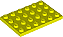 Placa 4x6 Neon Yellow - Imagem 1