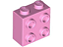 Tijolo Modificado 1x2x1 2/3 Rosa Brilhante - Imagem 1