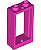 Moldura de Janela 1x2x3 frente plana - Dark Pink - Imagem 1
