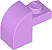 Tijolo Modificado 1x2x 1 1/3 com curvatura superior Medium Lavender - Imagem 1