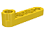 Viga Fina 1x4 com Encaixe para Eixos e Pinos Amarela - Imagem 1