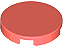 Placa Lisa Redonda 2x2 Coral - Imagem 1