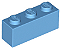 Tijolo 1x3 Medium Blue - Imagem 1