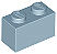 Tijolo 1x2 Sand Blue - Imagem 1