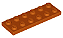 Placa 2x6 Dark Orange - Imagem 1