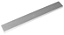 Placa Lisa 1x8 Metallic Silver - Imagem 1