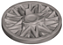 Calota para roda 18976 Metallic Silver - Imagem 1