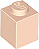 Tijolo 1x1 Light Nougat - Imagem 1