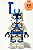 Minifigura Lego Star Wars - Clone Heavy Trooper, 501st Legion (Phase 2) - Imagem 1
