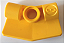 Painel Curvo #3 2x3x1 Angulado Amarelo - Imagem 1