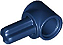 Conector para pinos com 01 eixo Azul Escuro - Imagem 1