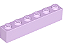Tijolo 1x6 Lavender - Imagem 1