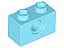 Tijolo 1x2 com Furo Medium Azure - Imagem 1
