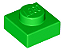 Placa 1x1 Verde Brilhante - Imagem 1