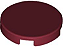 Placa Lisa Redonda 2x2 Dark Red - Imagem 1