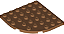 Placa Redonda de Canto 6x6 Medium Nougat - Imagem 1