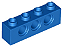 Tijolo Lego Technic 1x4 com Furos Azul - Imagem 1