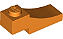 Tijolo em Arco Invertido 1x3 Laranja - Imagem 1