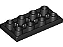 Placa Lisa 2x4 Invertida Preta - Imagem 1