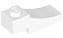 Tijolo em Arco Invertido 1x3 Branca - Imagem 1