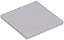 Placa Lisa 4x4 Cinza Clara - Imagem 1