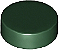 Placa Lisa Redonda 1x1 Verde Escura - Imagem 1