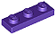 Placa 1x3 Dark Purple - Imagem 1