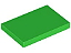 Placa Lisa 2x3 Verde Brilhante - Imagem 1