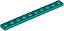 Placa 1x10 Dark Turquoise - Imagem 1