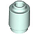 Tijolo Redondo 1x1 Aberto Light Aqua - Imagem 1