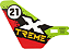 Cauda de plástico para helicóptero voador com logotipo ''X TREME' e '21'' - Imagem 1