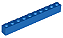 Tijolo 1x10 Azul - Imagem 1