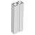 Tijolo Modificado 1x2x5 com Ranhura Branco - Imagem 1