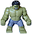 Minifigura Lego Super Heroes - Hulk - Imagem 1