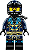 Minifigura Lego Ninjago - Evil Jay - Imagem 1
