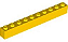 Tijolo 1x10 Amarelo - Imagem 1