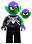 Minifigura Lego Super Heros - Venon Lanterna Verde - Imagem 1