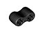 Conector para eixos Duplo flexível Preto - Imagem 1