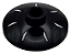 Disco 2x2 invertido (radar) com Riscos Brancos Pintados Preto - Imagem 1