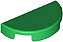Placa Lisa 2x2 Meio Círculo Verde - Imagem 1