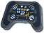 Controle de videogame com desenho de volante de carro de corrida - Imagem 1